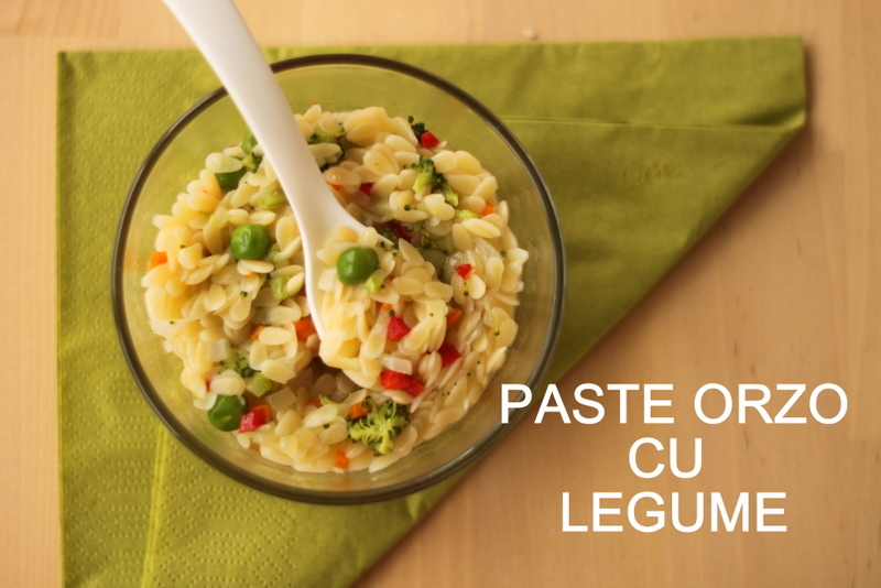 Paste orzo cu legume Mami
